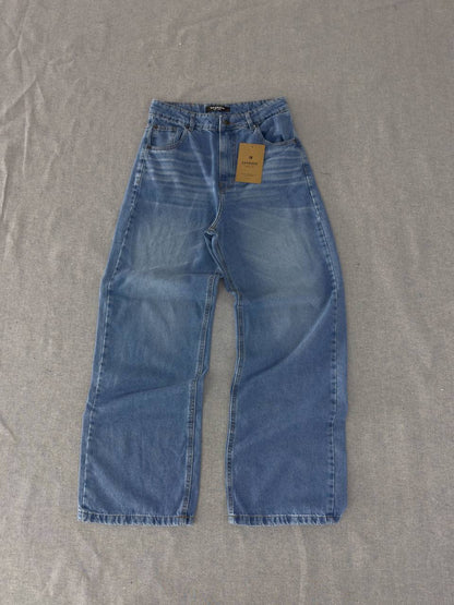 Jean Wide leg Dama Rigido