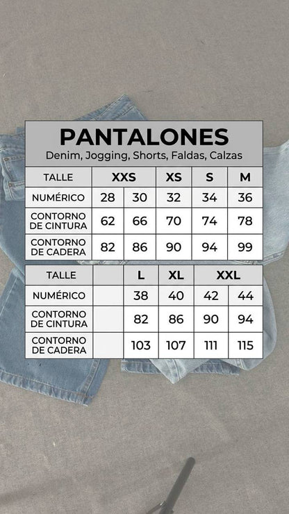 Jean Wide leg Dama Rigido